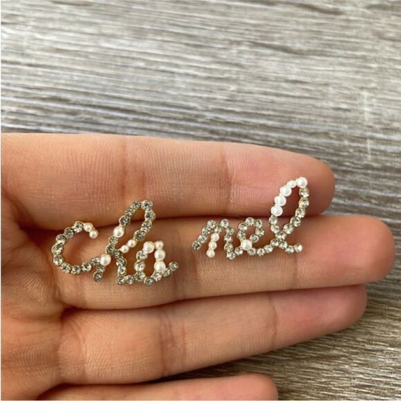 Ch nel earrings N419 - Picture 2 of 2